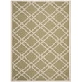thumbnail image 2 of Safavieh Courtyard Jasper Geometric Indoor/Outdoor Area Rug, Green/Beige, 8' x 11', 2 of 9