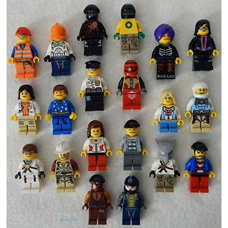 Lego Minifigures 30 Random people Grab Bag All w/ accessories -   Portugal