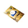 thumbnail image 3 of MKHERT Summer Blue Door of Yellow Greek House with Flowers Placemats Table Mats for Dining Room Kitchen Table Decoration 12x18 inch,Set of 4, 3 of 4