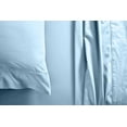 thumbnail image 4 of 100% Egyptian Cotton Sheets - Luxurious Cal-King Size Bed Sheets Set with 30" Deep Pockets, 800 Thread Count - 4 Piece Bedding Sheets And Pillowcases, Ultra Soft & Comfortable - Light Blue Solid., 4 of 7