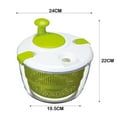 thumbnail image 5 of Binmer Kitchen Utensils Vegetable Dehydrator Fruit Hand Throw Water Kitchen Water Basket, 5 of 5