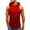 Red, variant on Utoimkio Men's Sleeveless Hooded Vest Classic Stretchy Slim Fit Hooded Jacket Solid Casual Coat for Men