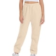 thumbnail image 5 of Women's Fleece Baggy Sweatpants High Waist Wide Straight Leg with Pockets Winter, 5 of 8