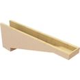 thumbnail image 5 of 6"W x 36"D x 12"H Thin Burlington Rough Cedar Woodgrain TimberThane Corbel, Primed Tan, 5 of 6