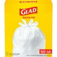 thumbnail image 4 of Tall Kitchen Trash Bags 13 Gallon, Unscented Garbage Bags, Quick-Tie, 68 Count, 4 of 4