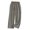 Grey, variant on Women's Plush Lounge Pants with Elastic Waistband, Soft Sleepwear for Home Wear, Comfortable Relaxed Fit Sleep Pants, Cozy Thermal Pajama Bottoms for Indoor Relaxation, Warm House Pants for Women