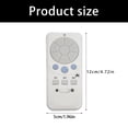 thumbnail image 2 of Universally Ceiling Fan Remote for FD30 H02R FD40 H02R Offering Adjustable Speeds Timer Shutdown User Friendly Design, 2 of 8