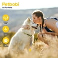 thumbnail image 6 of Petbobi Dog Tie Out Cable and Stake, 30ft Dog Runner for Yard Chew Proof Wire Rope for Large Dogs up to 120LBS, Orange, 6 of 6