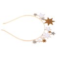 thumbnail image 3 of EeaseMX Diadema con estrellas brillantes y broche para el cabello, accesorio para el cabello de fiesta para mujer, 3 of 7