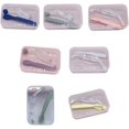 thumbnail image 2 of Qucyy Soft Silicone Scoops Tweezer Set For Safe Insertion Portable Decorative Organizationer B, 2 of 5