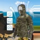 thumbnail image 4 of Ceisia Sun Protection Hooded Shirt | UPF Camouflage Long-Sleeve | Unisex Fitted Face Mask Top for Outdoor Activities Gift, 4 of 9