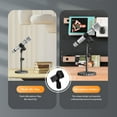 thumbnail image 2 of MasteelfCA 4Pcs Plastic Microphone Holder Clips Universal Microphone Clips Universal Clip Black, 2 of 7