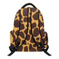 thumbnail image 2 of Chririnla Giraffe Print (Animal Pattern) School Bookbags with Multi-Pocket Padded Adjustable Straps School Bag, Breathable 17 Inch School Backpack for Elementary Daily Travel, 2 of 9