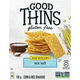 thumbnail image 2 of Good Thins, Gluten-Free, Corn Crackers, Sea Salt, 100g/3.5oz, 2 of 4
