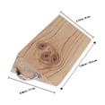 thumbnail image 4 of FUTUREORYY Trailer Wheel Chocks Wheel Chock Beige Wood 1Set for Trucks, 4 of 5