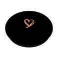 thumbnail image 2 of PopSockets PopGrip Standard Rose Minimalist Heart Black, 2 of 6
