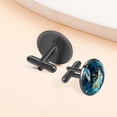 thumbnail image 6 of Platypus Elegant Stainless Steel Cufflinks Set for Men | Suitable for Formal Attire | for Work or Evening Events, 6 of 6