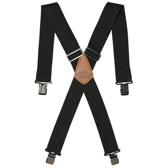Bucket Boss Suspenders Web Black