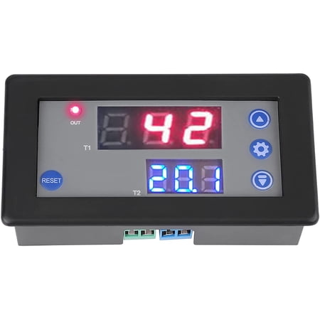 Lepai Delay Relay Module, DC 12V Timer Relay Timing Digital Timer LED ...
