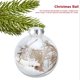 thumbnail image 1 of Bolas de Navidad, 6 piezas/juego, bolas de Navidad transparentes, adornos navideños, bolas de decoración navideña, máxima comodidad, 1 of 9