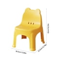thumbnail image 5 of YOTQUSKI Small Stool Chair, Stool Chair with Back, Lightweight & Durable Mini Plastic Stool for Office, Kitchen, Living Room, Multipurpose Use, 5 of 5