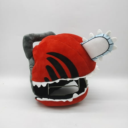Royalbelle Chainsaw Man Pochita Headgear Anime Helmet Plush Doll Toy