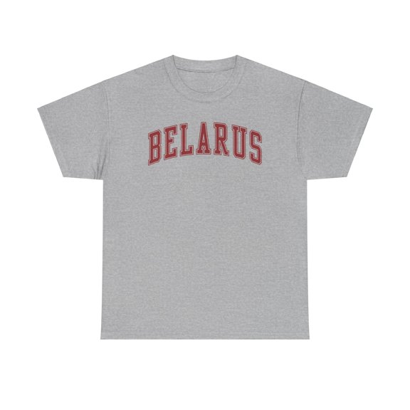 Belarus Shirt Gifts Tshirt Crew Neck Short Sleeve