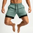 thumbnail image 6 of RFQWOVSR Mens Shorts 2 In 1 Running Athletic Shorts Loose Fit 5 Inch Breathable Outdoor Casual Summer Shorts L, 6 of 6