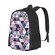 thumbnail image 1 of Balery Plaid Flamingo Mochila para hombre y mujer - Tela Oxford 600D resistente - Gran capacidad, resistente al agua, ideal para la escuela, viajes y senderismo, 1 of 6