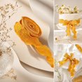 Christmas Ribbon Fishtail Wavy Edge, Flounced Frill Textured Ribbon ...
