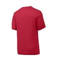 thumbnail image 4 of Sport Tek Men's PosiCharge Competitor Cotton Touch Tee, Deep Red, XXXX-Large, 4 of 4