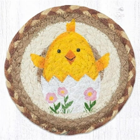 

Capitol Importing 79-652EC 7 x 7 in. LC-652 Easter Chick Round Large Coaster