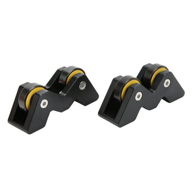 Outil d'Inspection pour Vérificateur de Snooker, 2 Pcs en Aluminium avec Roulement, Vérificateur de Rectitude pour Rouleau de Club de Snooker, Queue de Billard, Caractéristiques de Pointe
