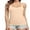 Apricot, variant on Womens's Cotton Tank Tops Built in Removable Padded Bra Camisole Adjustable Wider Straps Cami Shirts,S-3XL
