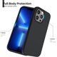 thumbnail image 4 of Entronix Funda de Silicona para iPhone 13 Pro, Suave Al Tacto, Antiarañazos y Antigolpes, Color Negro, 4 of 9