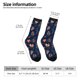 thumbnail image 2 of Balery Autumn Leaves With Blue Calcetas Largas con Estampado para Hombre y Mujer – Suaves y Transpirables, Talla Única (US 5-11), 2 of 6