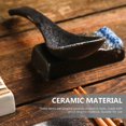 thumbnail image 2 of 4pcs Ceramic Chopsticks Rests Japanese Style Chopsticks Holders Spoon Fork Holders, 2 of 4