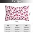 thumbnail image 2 of Kdxio Cotton Pillow Cases Pillowcases,Soft and Breathable Bedroom Pillow Cases-Lilies Flowers, 2 of 8