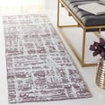 thumbnail image 2 of SAFAVIEH Soho Bianca Abstract Runner Rug, Brown/Ivory, 2'3" x 8', 2 of 8