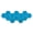 Blue, variant on WYZCTTD 12 Pcs Hexagon Mirror Wall Stickers, HD Acrylic Self-Adhesive Honeycomb Decorative Mirror Tiles for Living Room Bedroom Home Wall Decor
