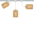 thumbnail image 1 of FSLiving Gimbaled Track Light,Adjustable Height Halo Track Lighting Pendants, Flexibly Rotatable Light Goose Neck Head Twine Natural Rattan Shade, E26 Socket for Kitchen Island, 1 of 7