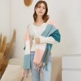 thumbnail image 5 of Bufanda de Mujer Bufandas de Punto Bufanda Caliente de Invierno Bufanda Larga y Suave Chal con Flecos, 5 of 5