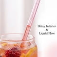 thumbnail image 3 of Reusable Drinking Straws Set of 12 for Beverages Durable Plastic Straws for Home Office Parties and Events Straws for Daily Use Drinking Straws #B5 Pink_103, 3 of 5