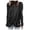 Black, variant on Women's Lightweight Long Sleeve Drape Front Pullover Nursing Cardigan Top Womens Loose Fit Running Tops