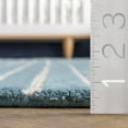 thumbnail image 2 of Rugs USA Mandia Striped Wool Area Rug, 4' x 6', Marlowe Baby Blue, 2 of 9