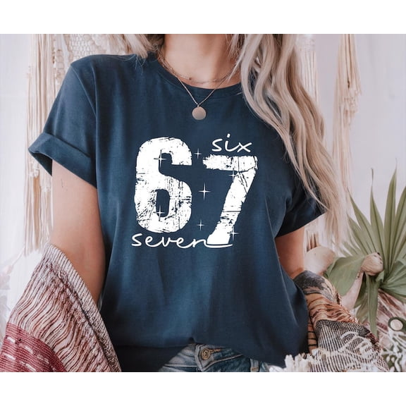 6 7 Shirt, teacher T-shirt, six seven Tiktok trend, group shirt, couples costume, All Size S-5Xl