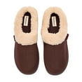 thumbnail image 2 of Dearfoams Cozy Comfort Men's High Vamp Clog Sippers, 2 of 8