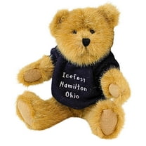 Boyds Bears Plush 8.00In Icefest Hamilton Ohio, Fabric, Ice Sculpture Competition 961700
