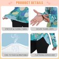 thumbnail image 4 of FORMRS Womens Long Sleeve Shirts UPF 50+ Sun Protection Quick Dry Fishing Hiking Tops, Size S-2XL, Vibrant Cat Pattern, 4 of 8