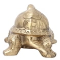 thumbnail image 4 of Tortuga de latón pura hecha a mano longevidad hogar Feng Shui ANGGREK Otros, 4 of 8